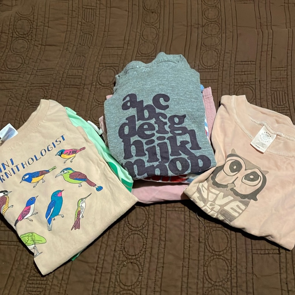 Shirts and shorts 5/6/7